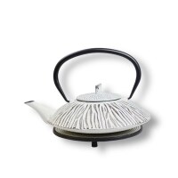 JA-UNENDLICH Eisenkanne Shimauma 1.0l weiss-schwarz