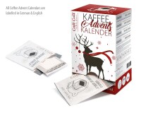 Kaffee-Adventskalender "Winter-Hirsch"