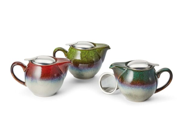 Cha Cult Teekanne "Saara" Reaktive Glaze 0,5l - 3 Farben