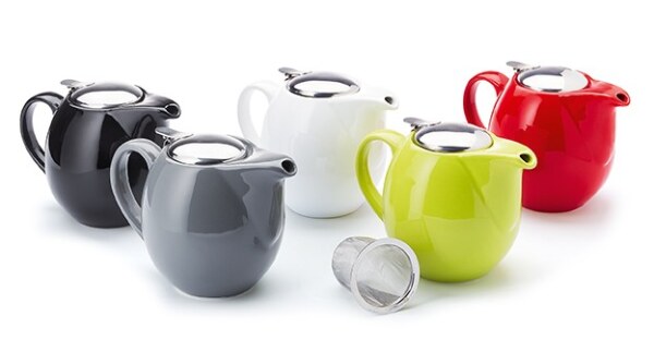 Cha Cult Teekanne "Saara" 0,9l Glanz - 5 Farben