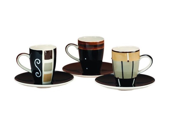 Espresso-Tassen im 3er Set "Sao Paulo" Cha Cult