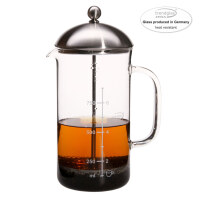 Trendglas Jena Teebereiter / Kaffeebereiter aus Glas 1 Liter