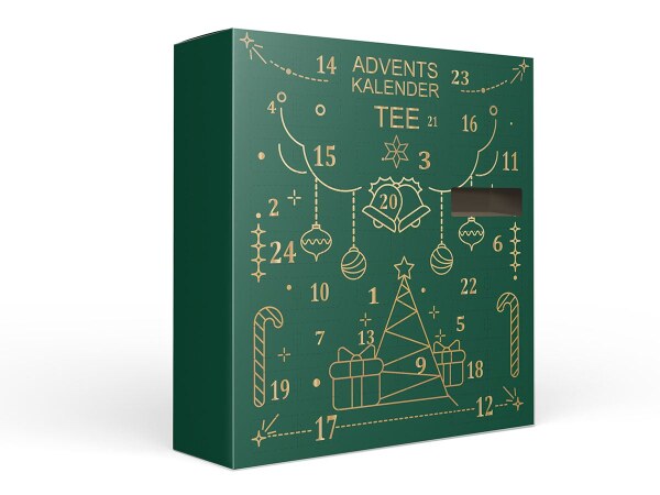 XL Tee Adventskalender "Grüne Weihnachten“