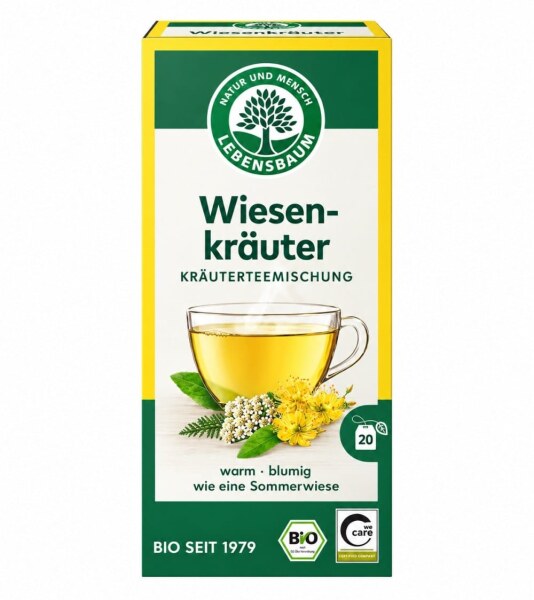 Kräutertee BIO Wiesenkräuter 20 Teebeutel