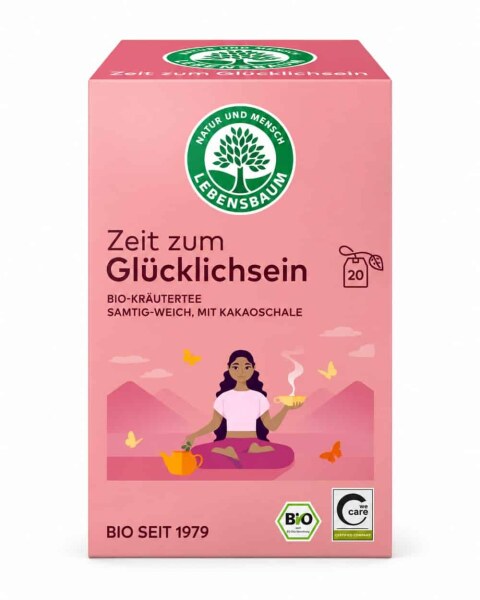 Kräutertee BIO Zeit zum Glücklichsein 20 Teebeutel