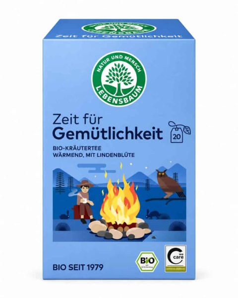 Kräutertee BIO Zeit für Gemütlichkeit 20 Teebeutel