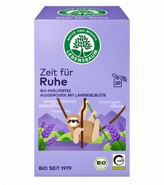 Kräutertee BIO Zeit für Ruhe 20 Teebeutel