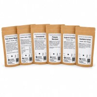 Probierset Schwarzer Tee Winter im Organza Beutel