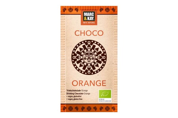 Bio Trinkschokolade Orange 25g
