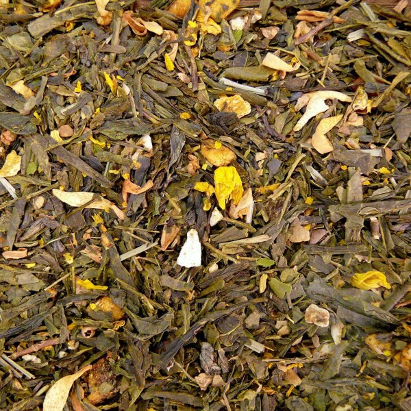 Grüner Tee Orange-Ingwer