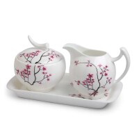 Milchkännchen & Zuckertopf Cherry Blossom von...