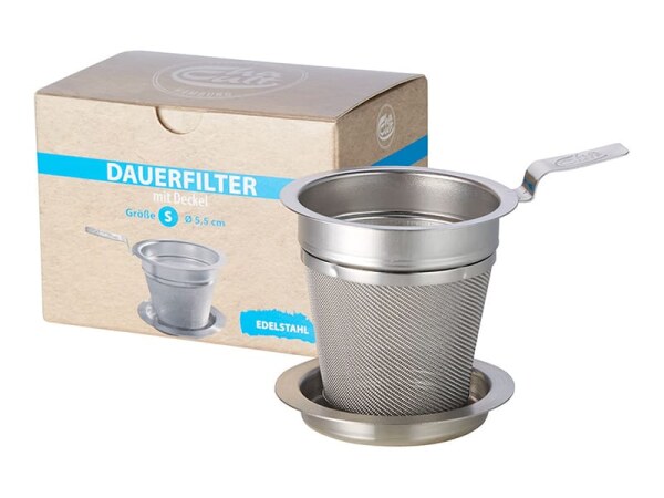 Edelstahl Teefilter "S" für Teekannen - 5,5cm