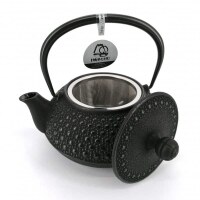 Iwachu - japanische Gusskanne Kikko 0,65l schwarz